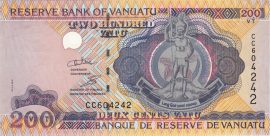 Vanuatu 1995-2006. 200 Vatu-UNC