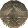 Vanuatu-2015-100 Vatu-Alumínium-cink bronz-UNC-Pénzérme