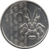 Vanuatu-2015-10 Vatu-Nikkelezett acél-UNC-Pénzérme