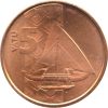 Vanuatu-2015-5 Vatu-Rézbevonatú acél-UNC-Pénzérme