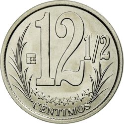 Venezuela-2007-12,5 Centimo-Nikkelezett acél-UNC-Pénzérme