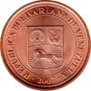Venezuela-2007-5 Centimo-Rézbevonatú acél-UNC-Pénzérme
