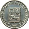 Venezuela-2009-25 Centimo-Nikkelezett acél-UNC-Pénzérme