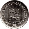 Venezuela-2012-50 Centimo-Nikkelezett acél-UNC-Pénzérme