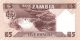 Zambia 1986. 5 Kwacha-UNC