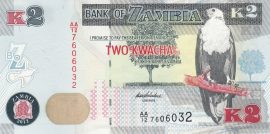 Zambia 2012-2014. 2 Kwacha-UNC