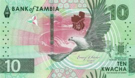 Zambia 2024. 10 Kwacha-UNC