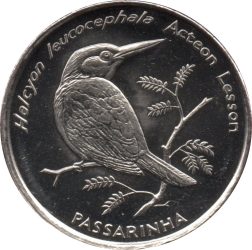 Zöld-foki szigetek-1994-10 Escudo-Nikkelezett acél-UNC-Pénzérme