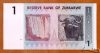 Zimbabwe 2007. 1 Dollar-UNC