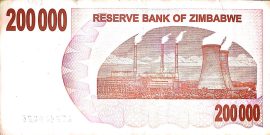 Zimbabwe 2007. 200000 Dollars-VF