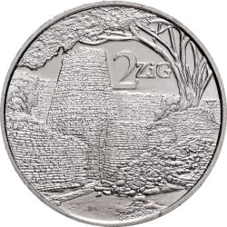 Zimbabwe-2024-2 Zig-Nikkelezett acél-UNC-Pénzérme